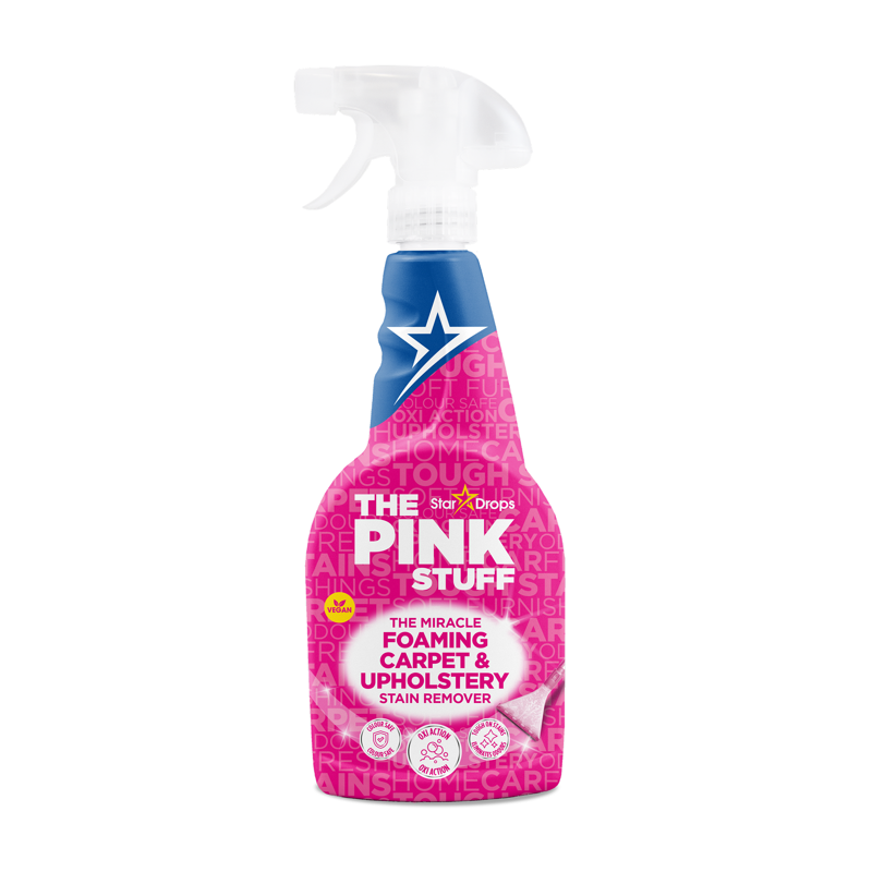 The Pink Stuff, Miracle Foaming Carpet & Upholstery Stain Remover, 16.9 oz product photo