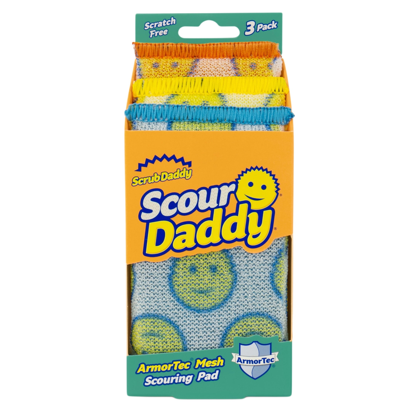 Scrub Daddy Scour Daddy Non-Scratch Scour Pads, 3 Count product photo