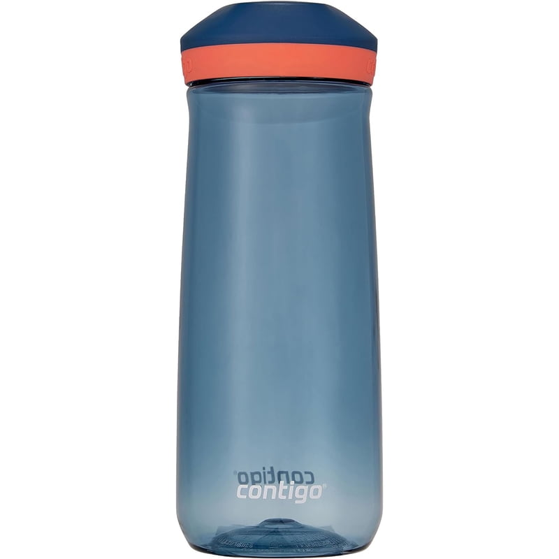 Contigo Kid's 20 oz. Micah Water Bottle w/ Simple Lid - Blueberry/Coral product photo