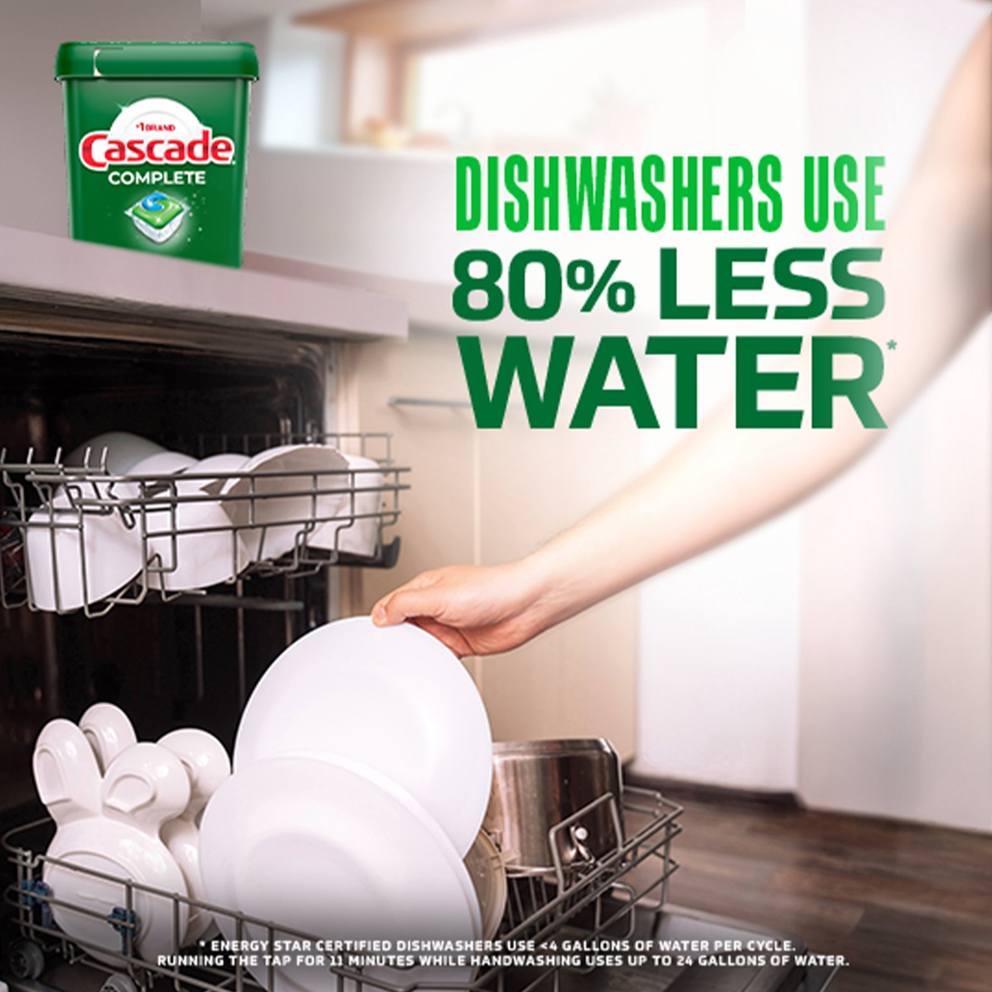 Complete Action Pacs, Dishwasher Detergent, Fresh, 16 Count product photo