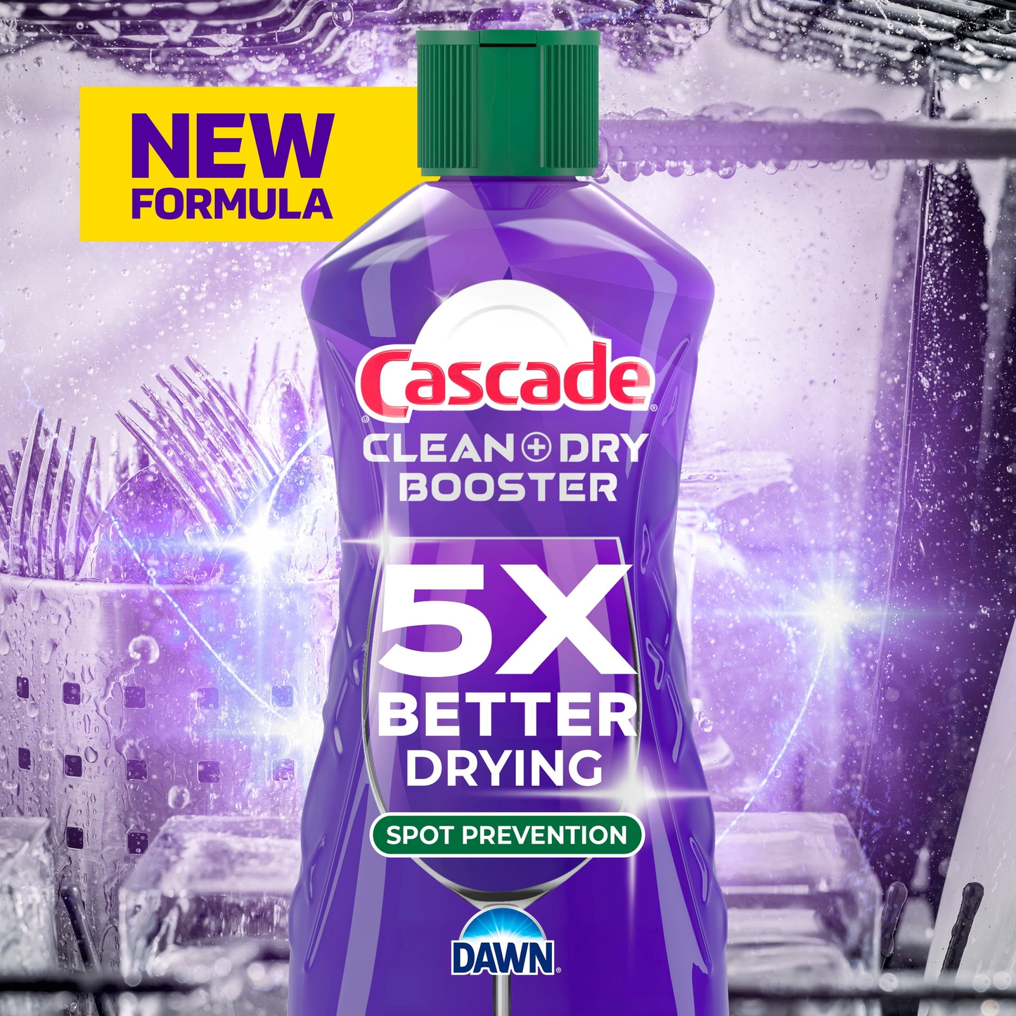 Rinse Aid Clean &amp; Dry Booster, 16oz product photo