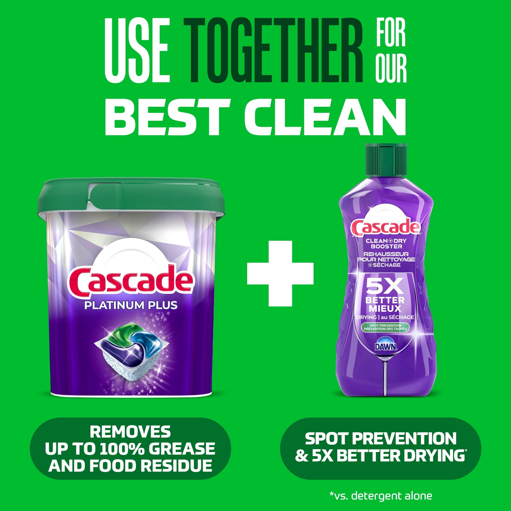 Rinse Aid Clean &amp; Dry Booster, 16oz product photo