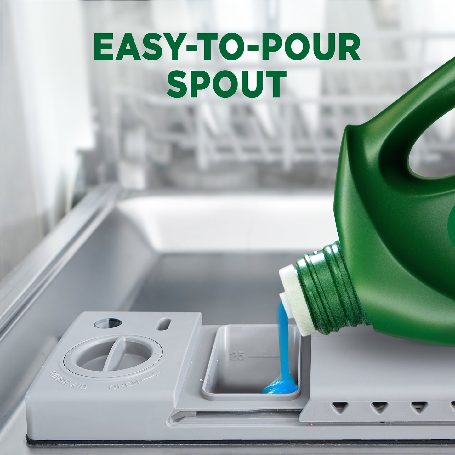 Complete Dishwasher Detergent Liquid Gel, Dish Detergent, Dish Soap, Fresh, 75oz product photo