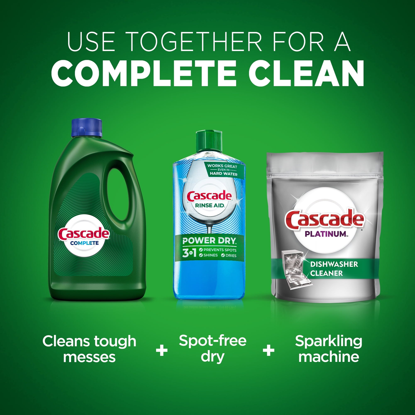Complete Gel Dishwasher Detergent, Fresh Scent, 60 oz product photo