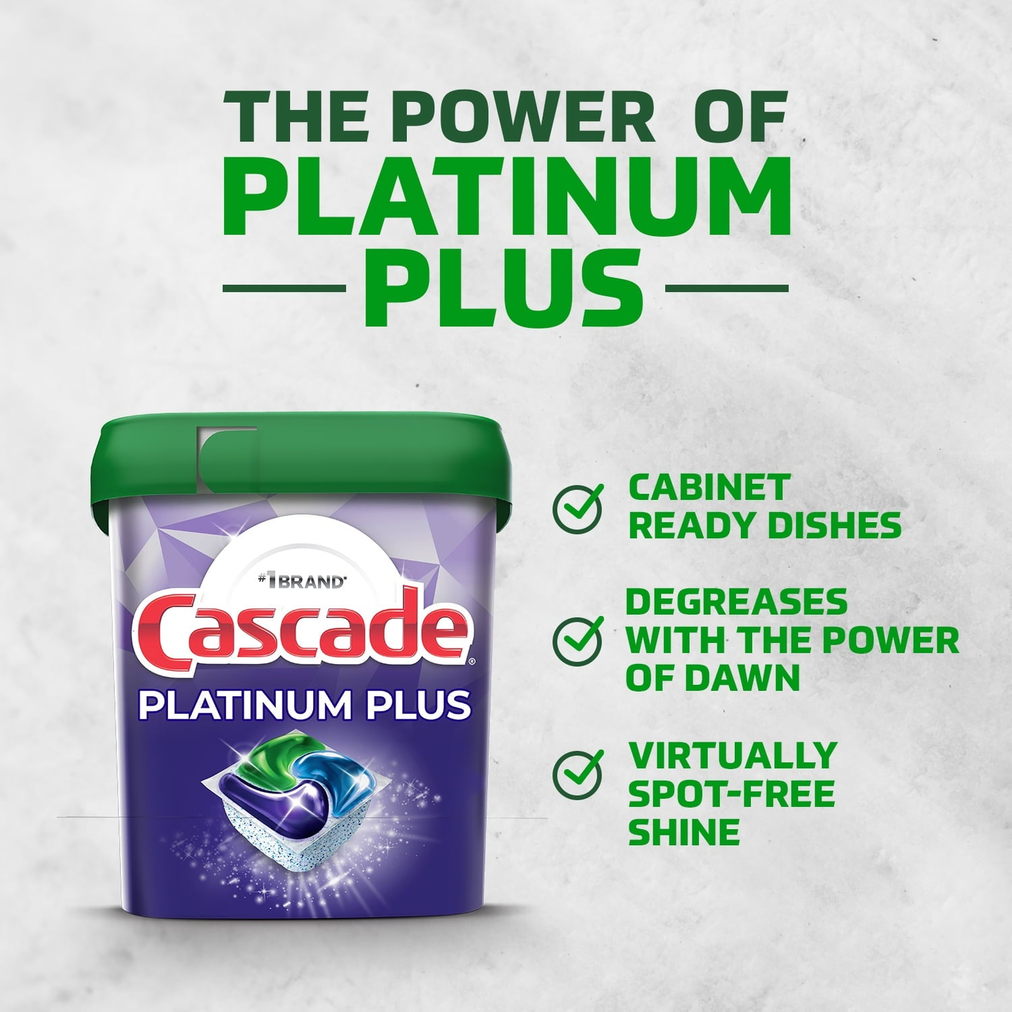 Platinum Plus Dishwasher Detergent Action Pacs, Fresh Mountain Scent, 11 Count product photo