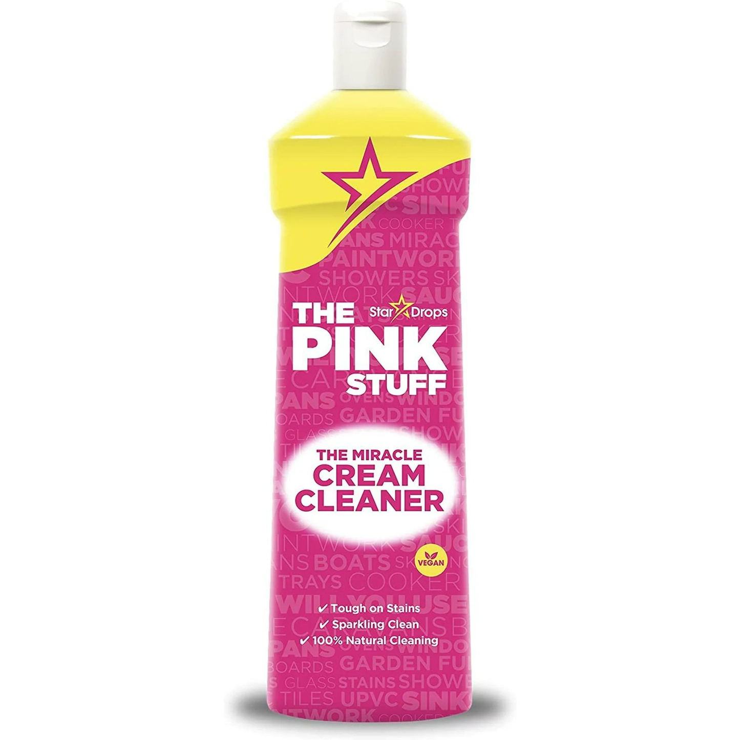 The Pink Stuff Stardrops Miracle Cream Cleaner, 17.6 Fl Oz product photo