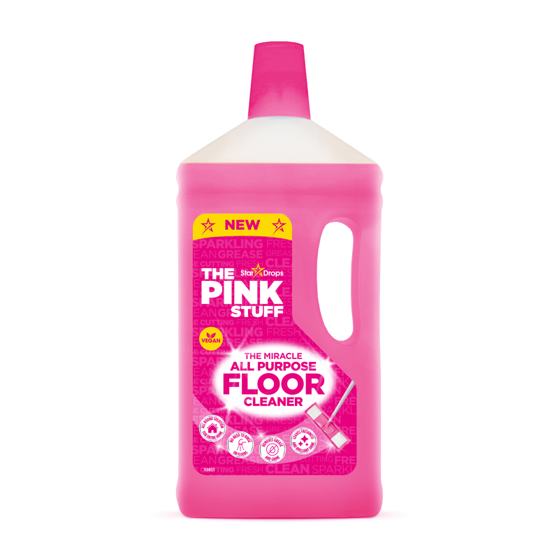 The Pink Stuff, Miracle All-Purpose Liquid Floor Cleaner, 33.8 fl. oz. product photo