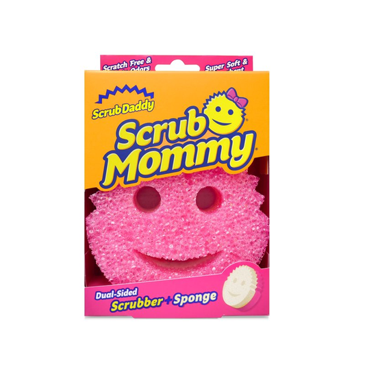 Scrub Daddy Scrub Mommy Dual-Sided Scratch-Free Dish Scrubber Sponge, Kitchen & Bath Cleaning Supplies. Scrubbies & Esponjas De Fregar Platos product photo