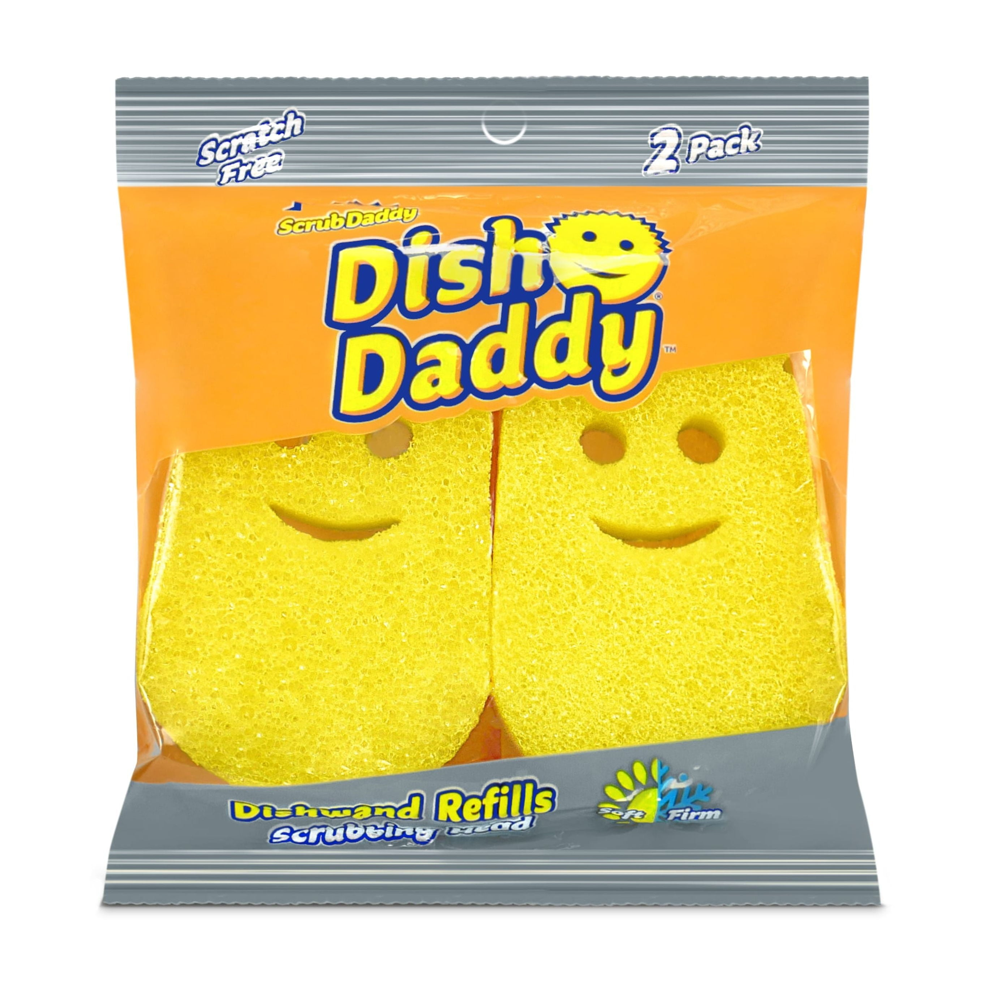 Dish Daddy Non-Scratch Scrub Dishwand Refills, 2 Count product photo