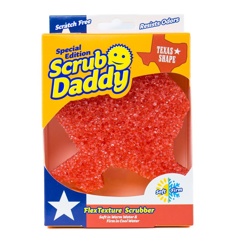 Scrub Daddy Texas Non-Scratch Cleaning Sponge product photo