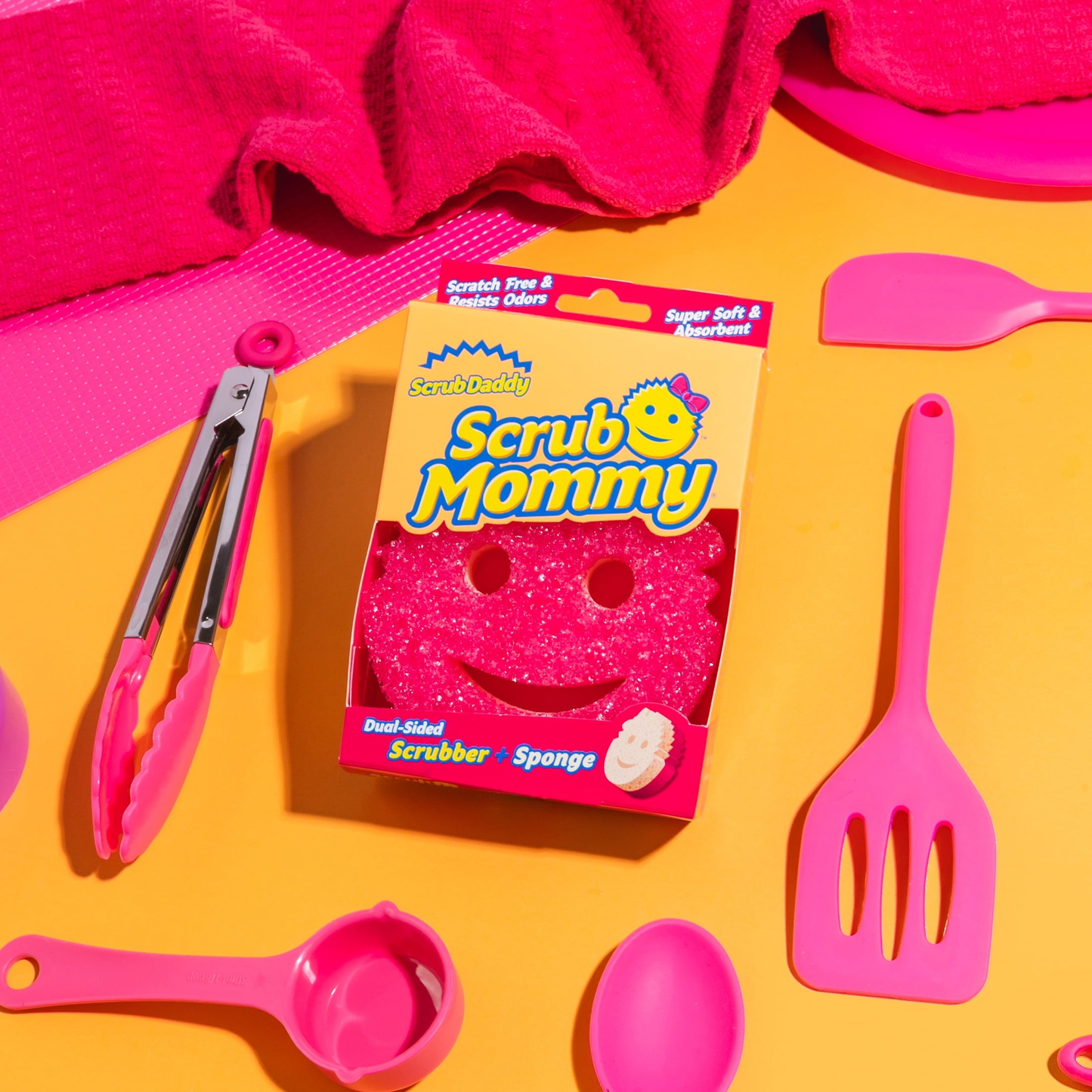 Scrub Mommy Non-Scratch Cleaning Sponge product photo