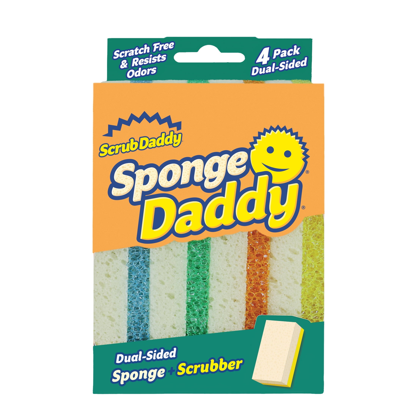 Sponge Daddy Non-Scratch Sponges, 4 Count product photo