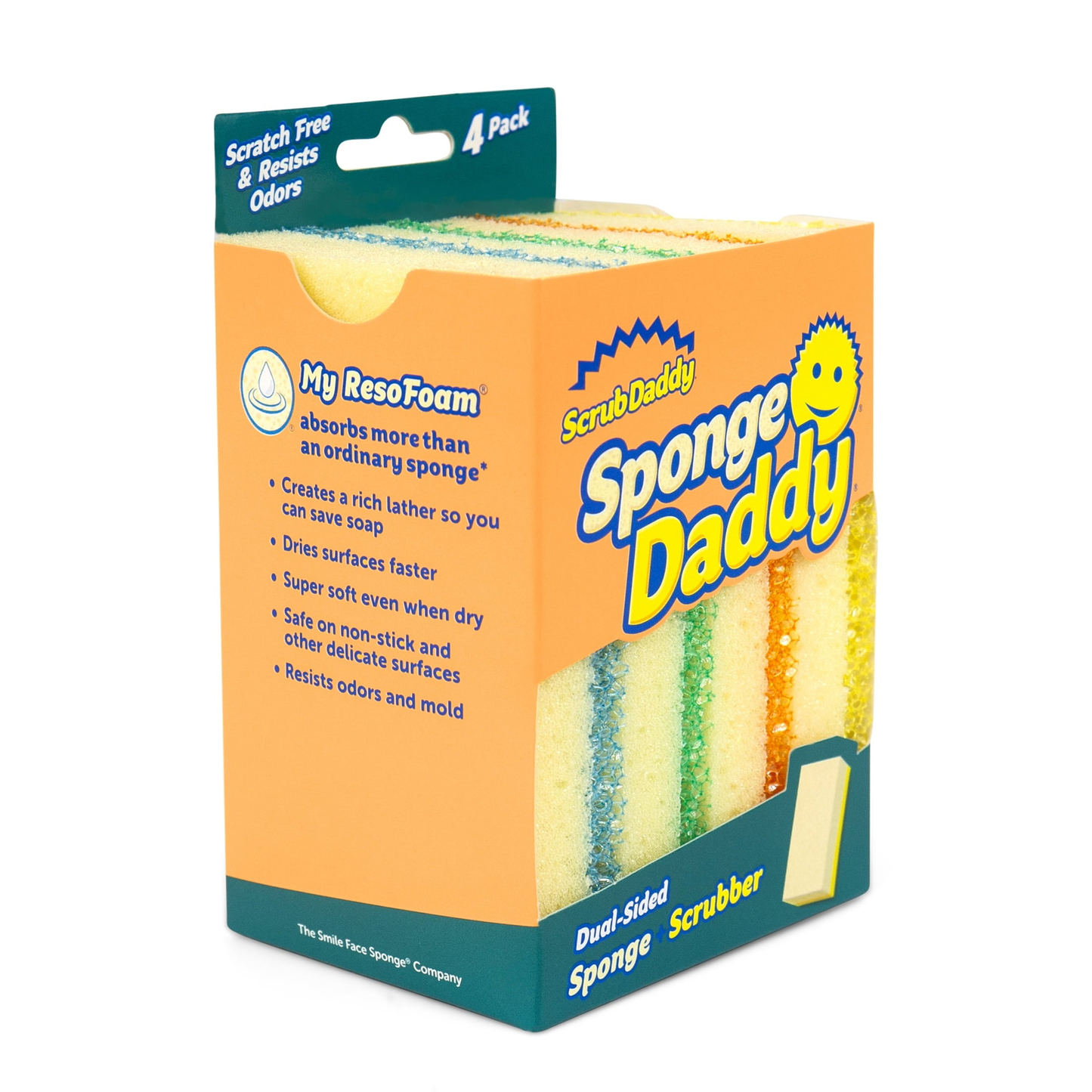 Sponge Daddy Non-Scratch Sponges, 4 Count product photo