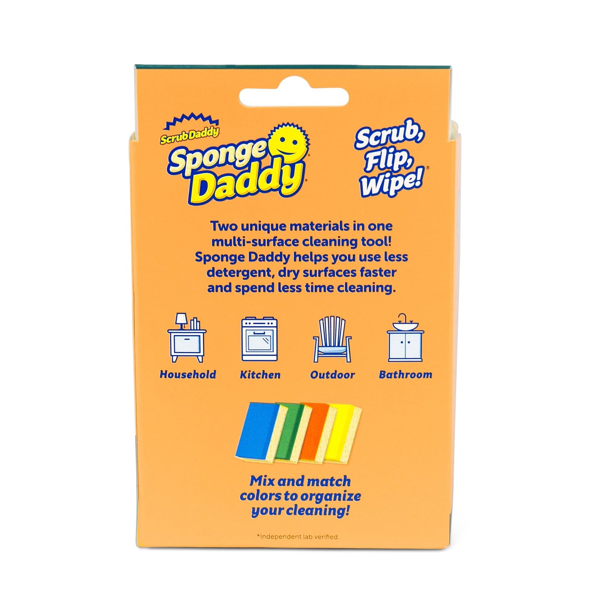 Sponge Daddy Non-Scratch Sponges, 4 Count product photo