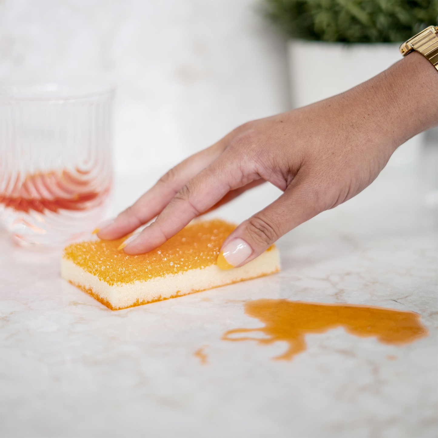 Sponge Daddy Non-Scratch Sponges, 4 Count product photo