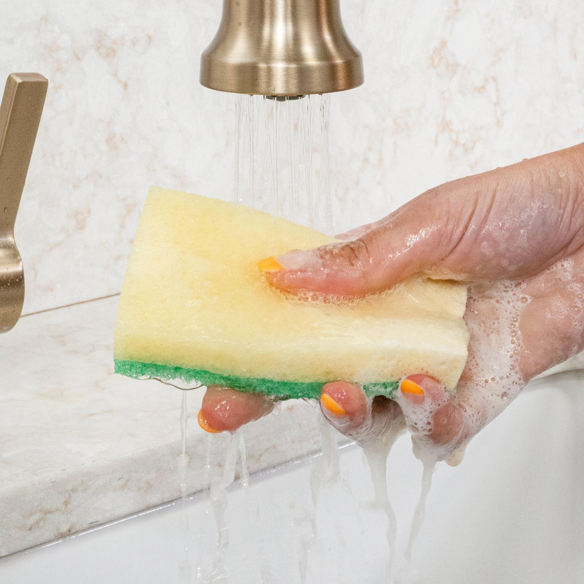 Sponge Daddy Non-Scratch Sponges, 4 Count product photo