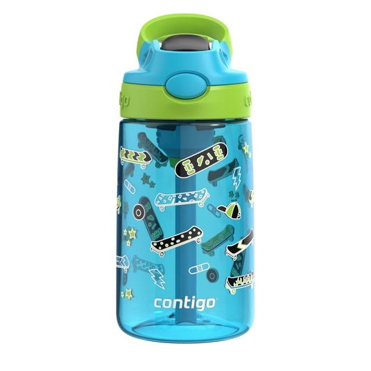 Contigo Aubrey Leak-Proof Spill-Proof Water Bottle, Blue, 14 oz. product photo