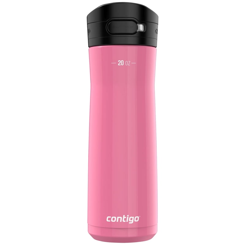 Contigo Jackson Chill 2.0 Stainless Steel Water Bottle with AUTOPOP Lid, 20 Ounces, Azalea product photo