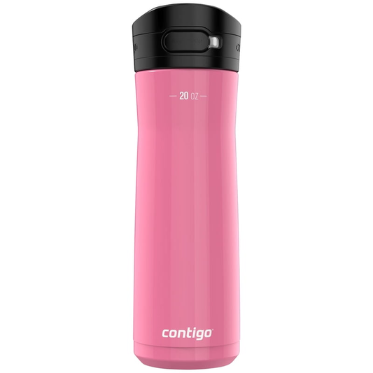 Contigo Jackson Chill 2.0 Stainless Steel Water Bottle with AUTOPOP Lid, 20 Ounces, Azalea product photo