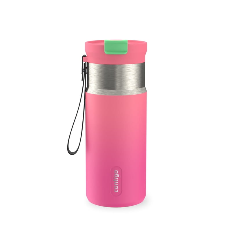 Contigo DualSip 16 oz Compact Leakproof Insulated Water Bottle with 2-Way Lid product photo