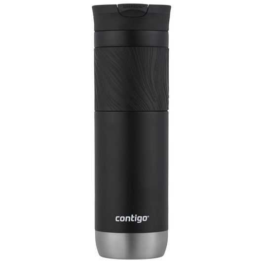 Contigo Byron 2.0 Stainless Steel Travel Mug with SNAPSEAL Lid and Grip in Black, 24 fl oz. product photo