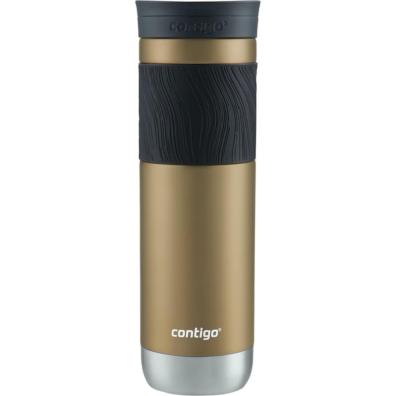 Contigo 24 oz. Byron 2.0 SnapSeal Stainless Steel Travel Mug - Chardonnay product photo