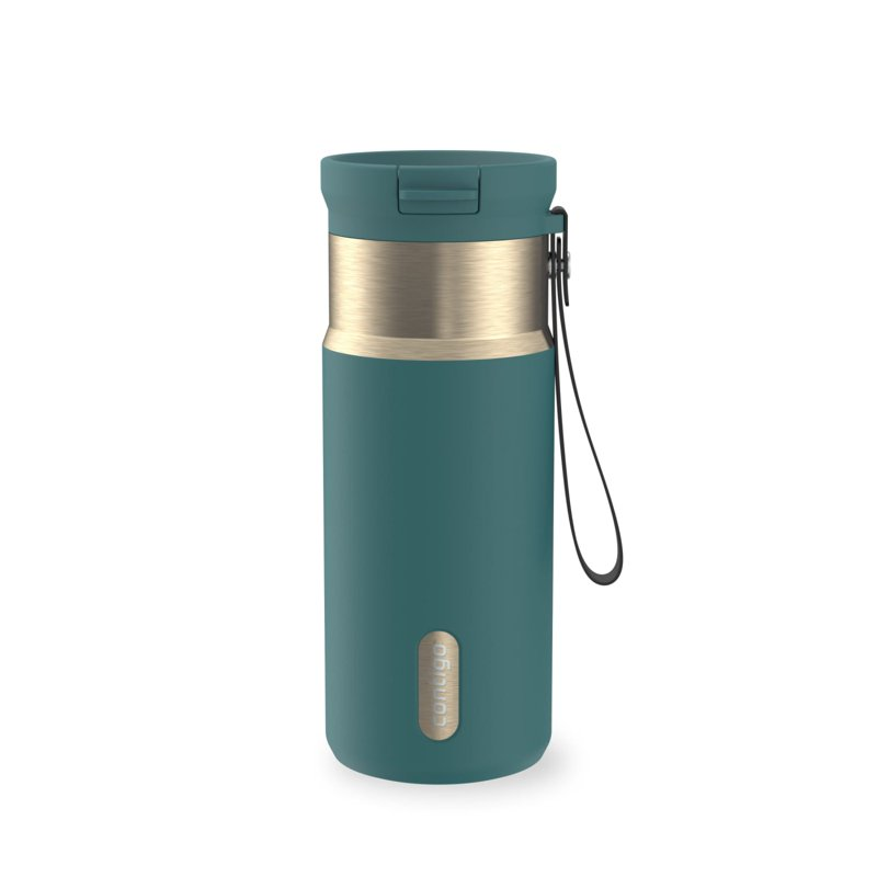 Contigo SnapSeal 16 oz Leakproof Stainless Steel Water Bottle with Carrying Strap product photo