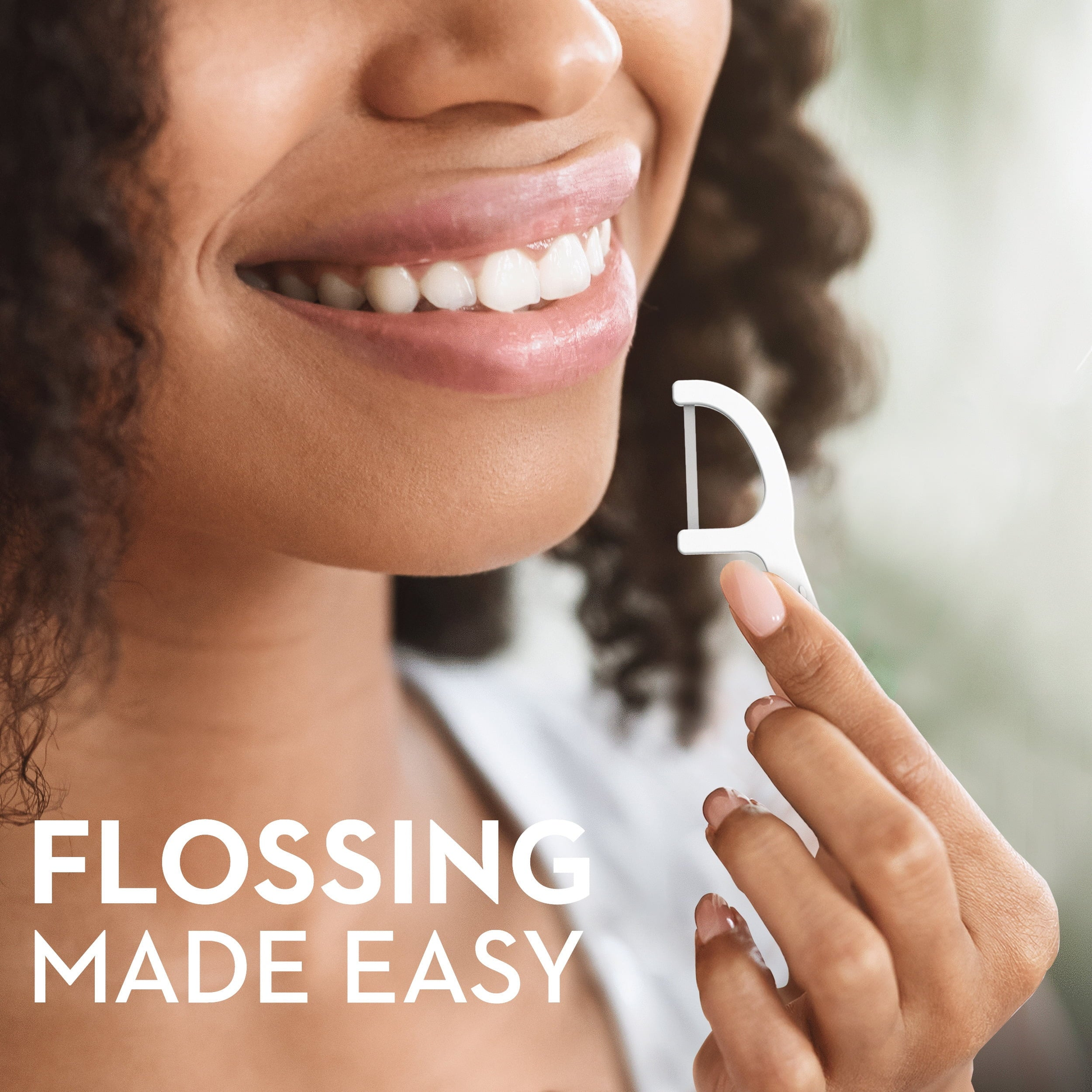Burst of Scope Dental Floss Picks, Fresh Mint, 30 Count product photo