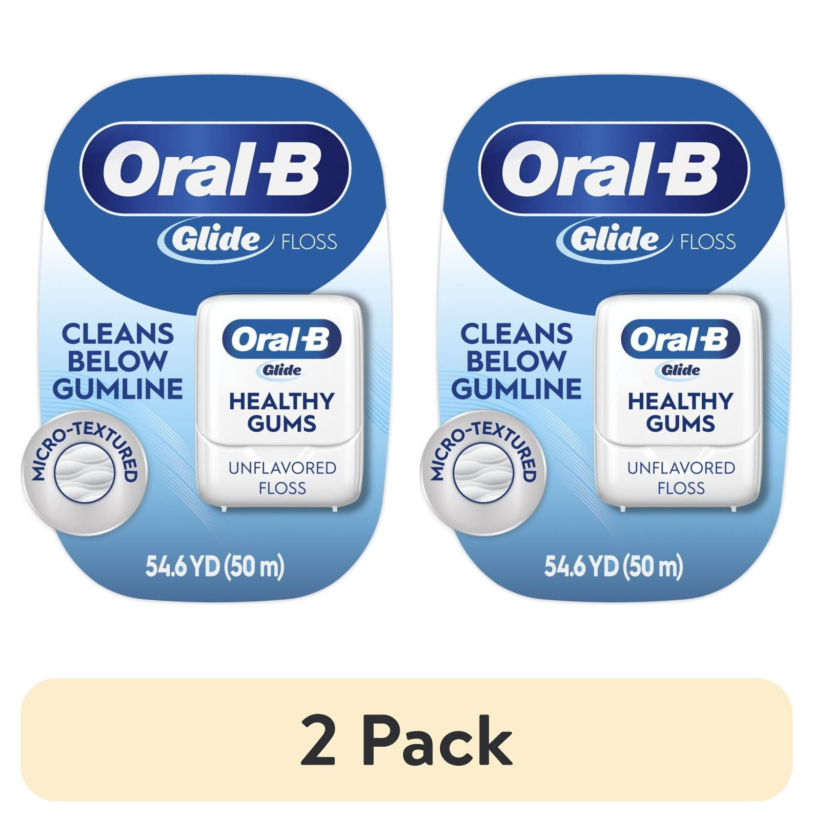 Floss, Glide Healthy Gums Unflavored Dental Floss, Smooth, Strong, Shred Resistant 50m product photo