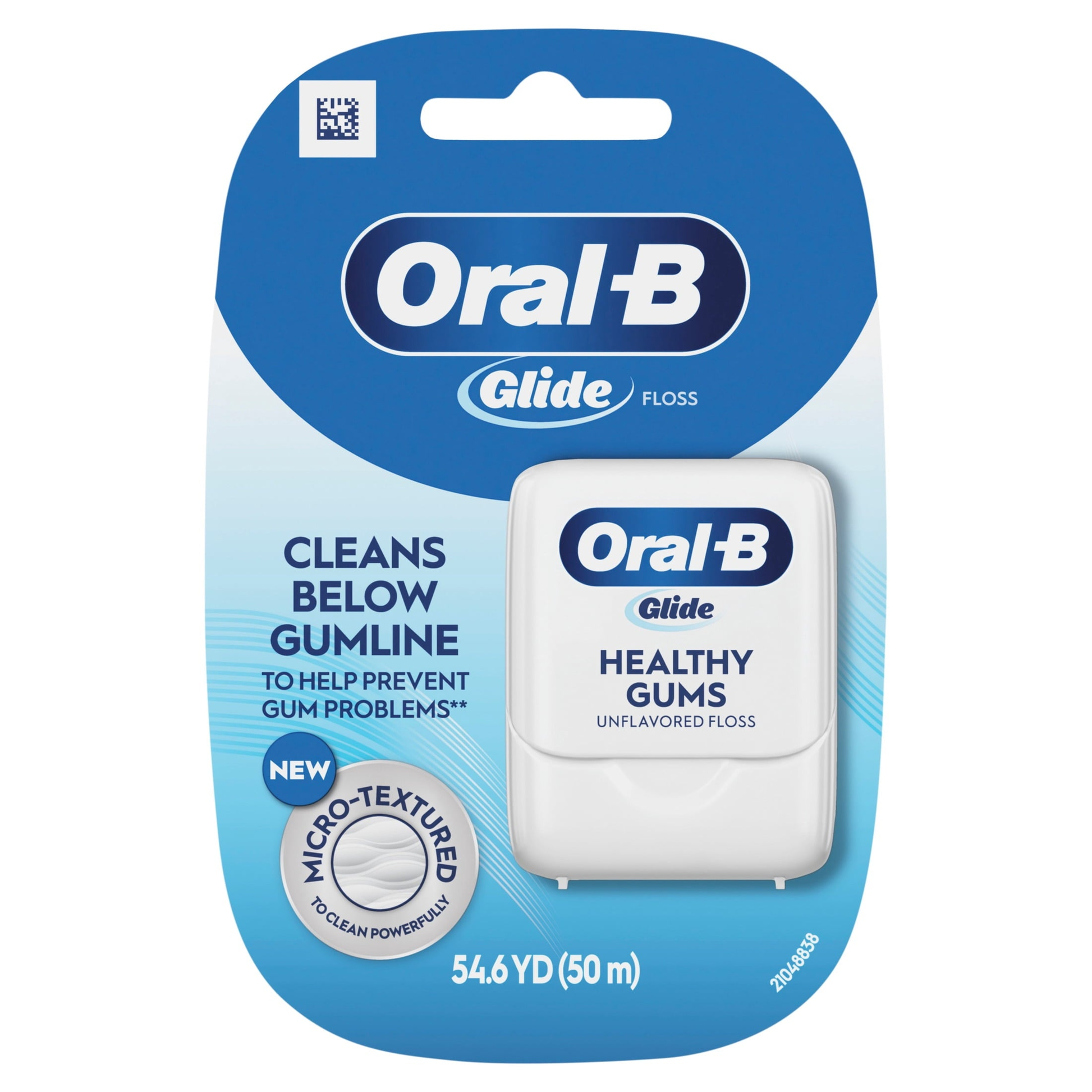 Floss, Glide Healthy Gums Unflavored Dental Floss, Smooth, Strong, Shred Resistant 50m product photo