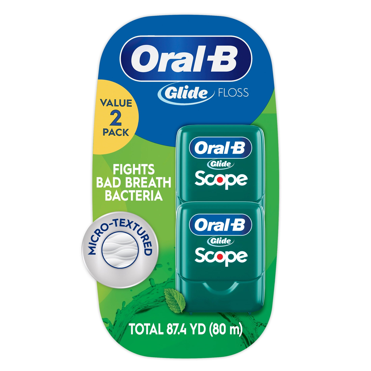 Floss, Glide with Scope Flavor, Mint Dental Floss, 40 meters product photo