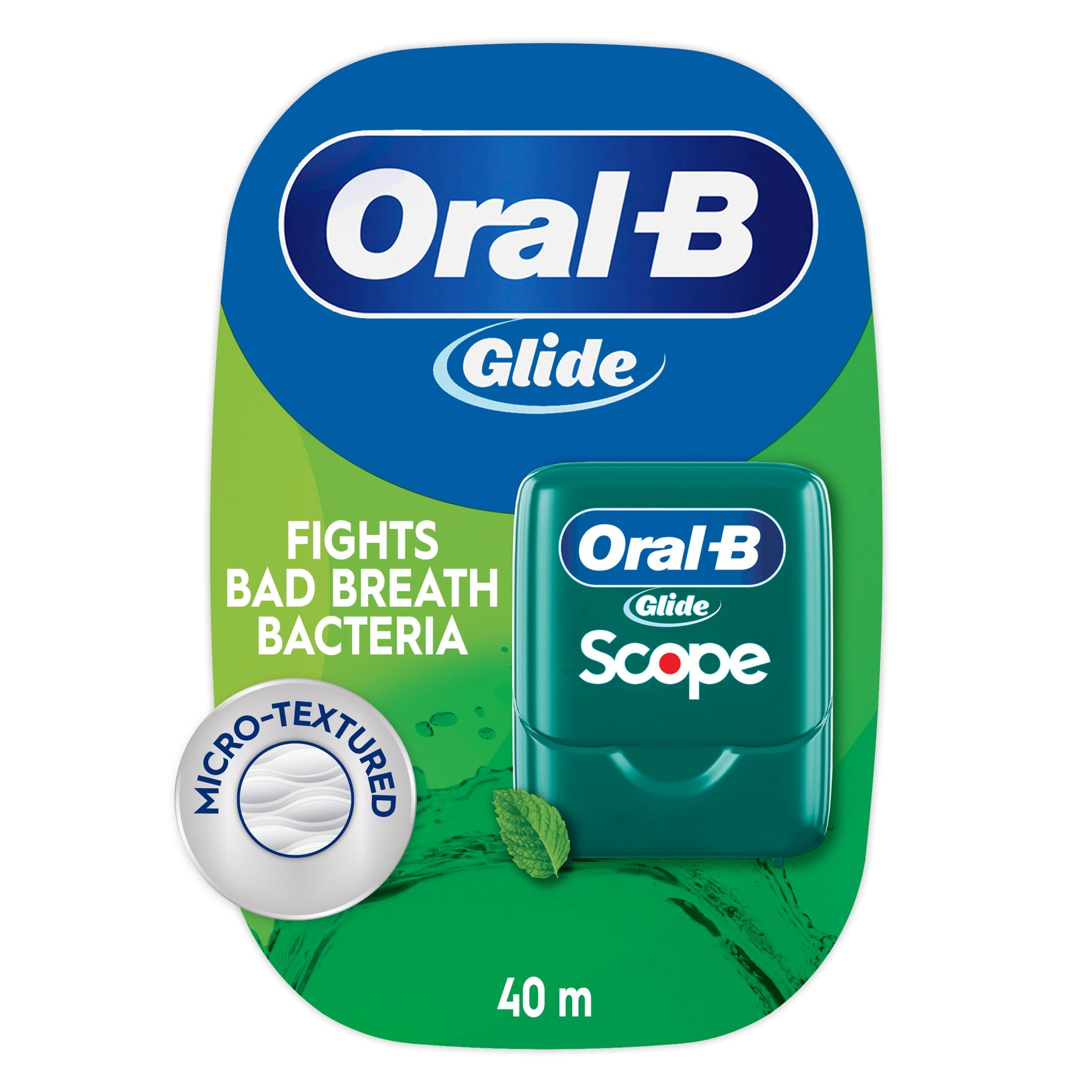 Floss, Glide with Scope Flavor, Mint Dental Floss, 40 meters product photo