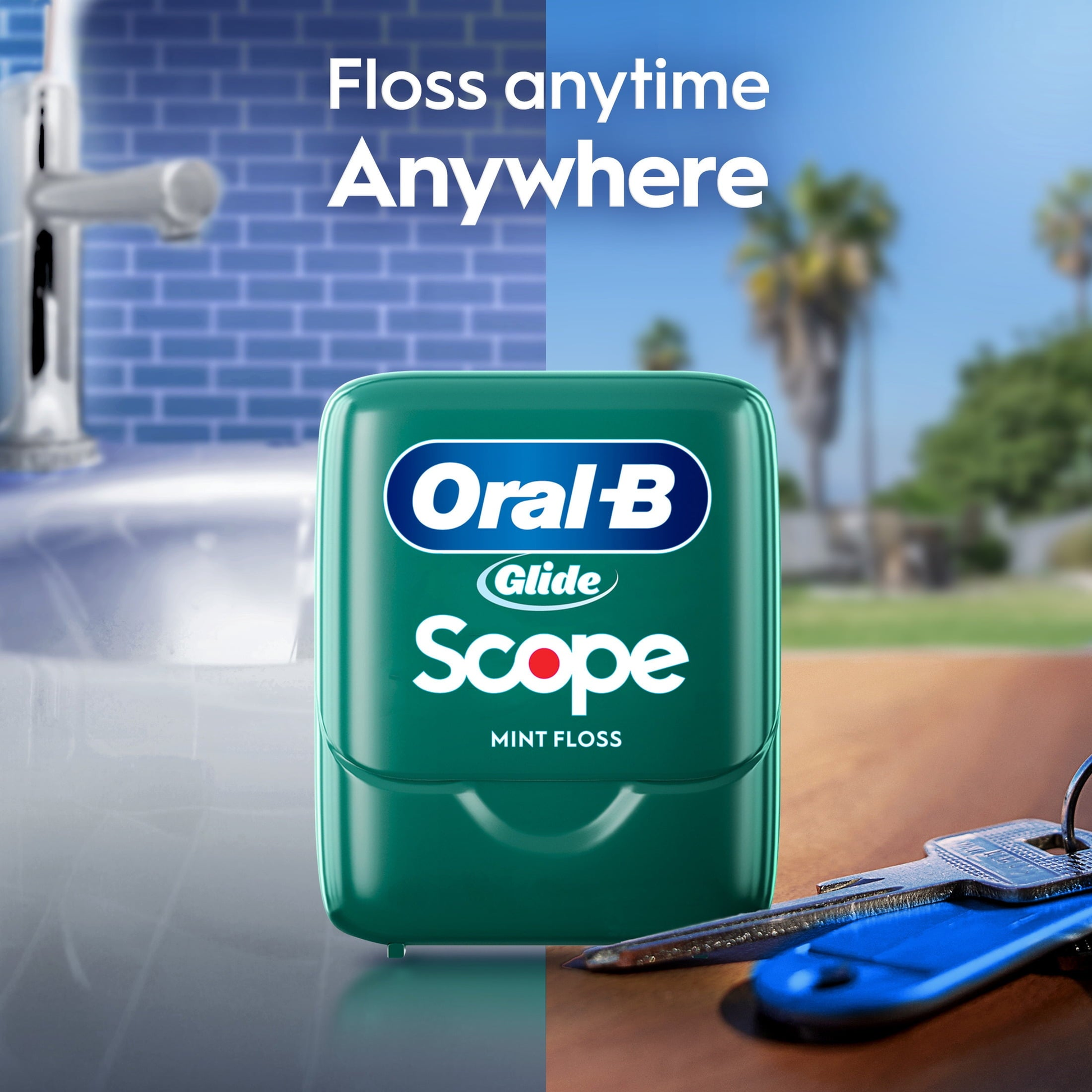 Floss, Glide with Scope Flavor, Mint Dental Floss, 40 meters product photo