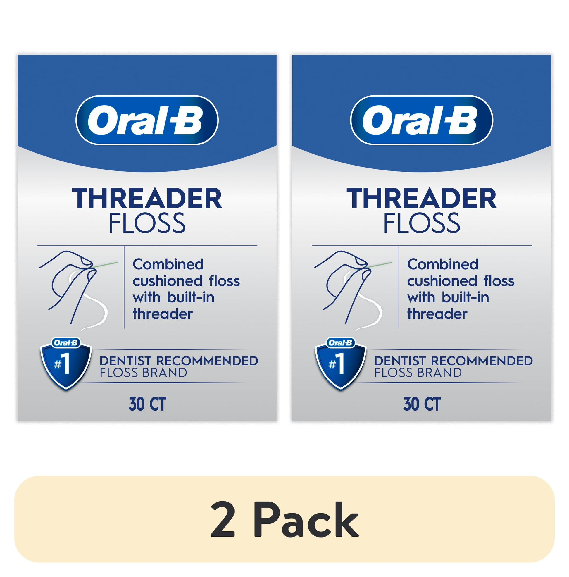 Floss, Glide Pro-Health Dental Floss Threader for Braces and Dental Work, 30 Count product photo