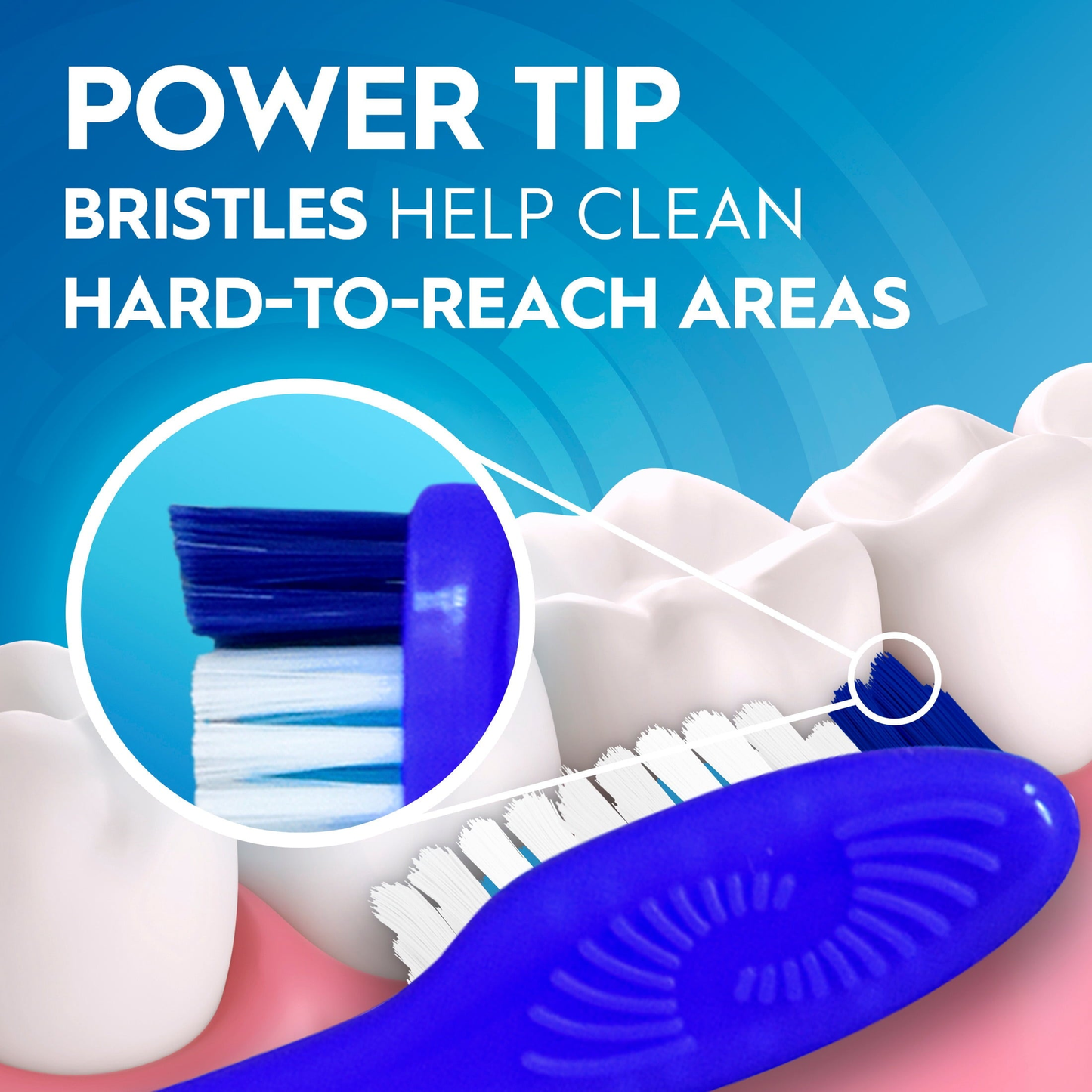Toothbrush Dual Clean, Medium, 1 Count product photo
