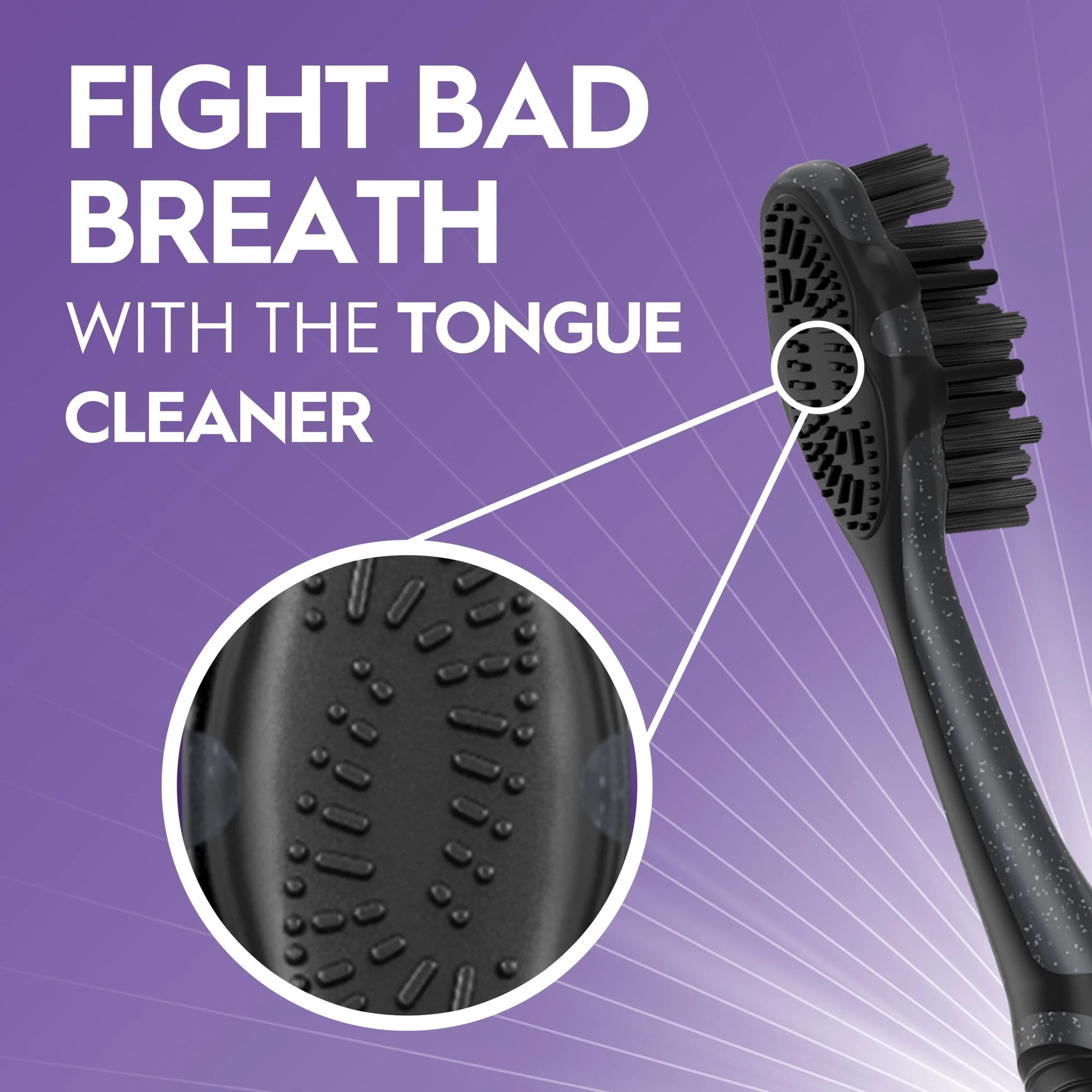 Toothbrush, Advanced Whitening Charcoal, Soft, 1 Count product photo