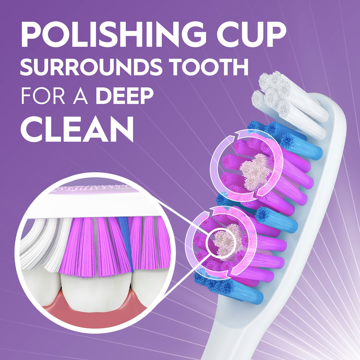 Toothbrush, Advanced Whitening Manual, Soft, 2 Count product photo
