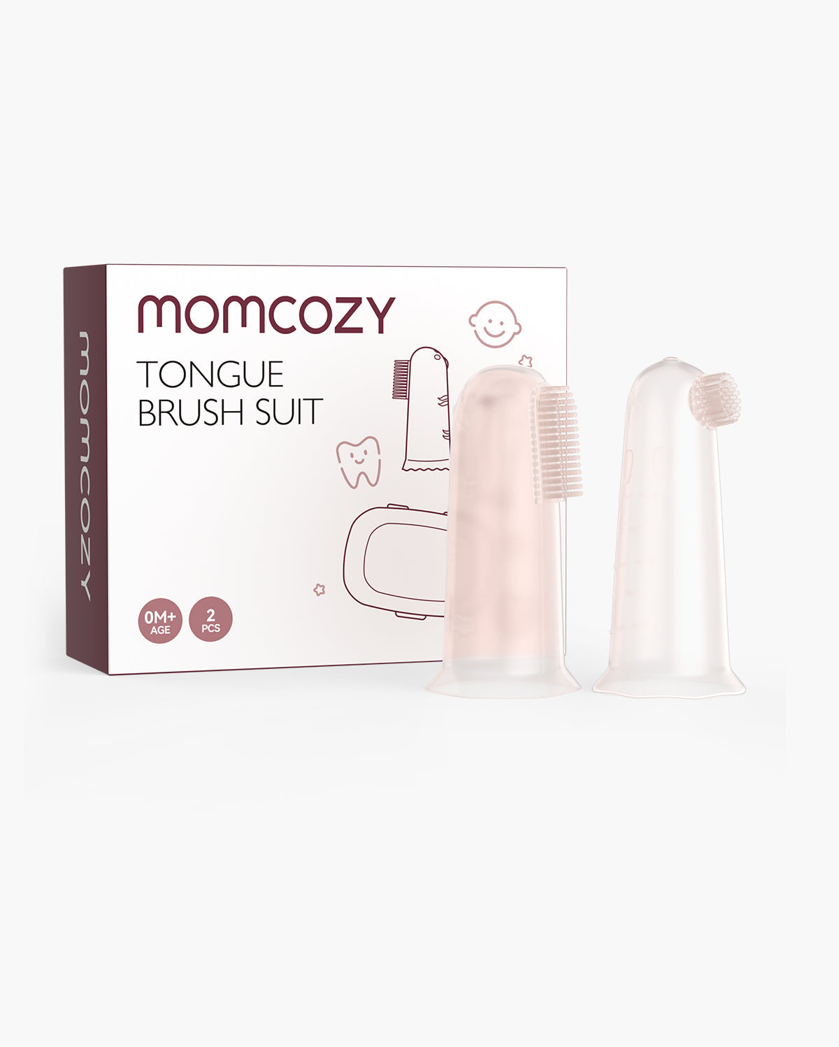Momcozy Oral Care Series: Finger Toothbrush (2pcs) product photo