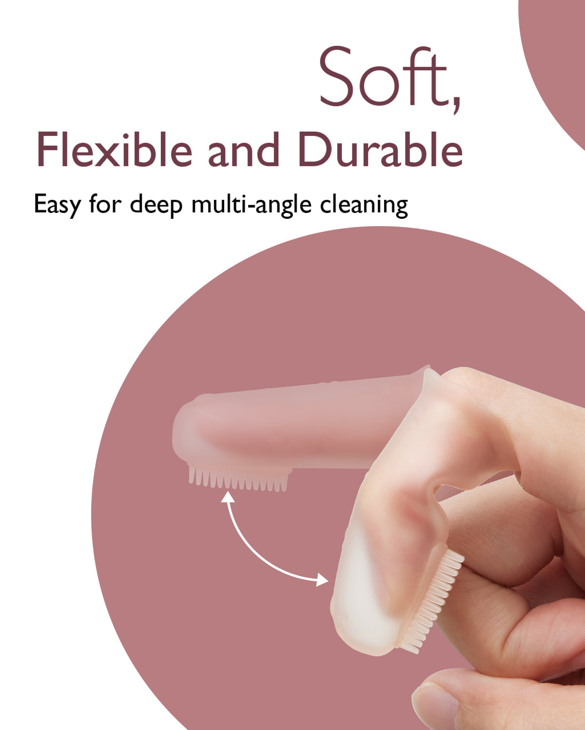 Momcozy Oral Care Series: Finger Toothbrush (2pcs) product photo