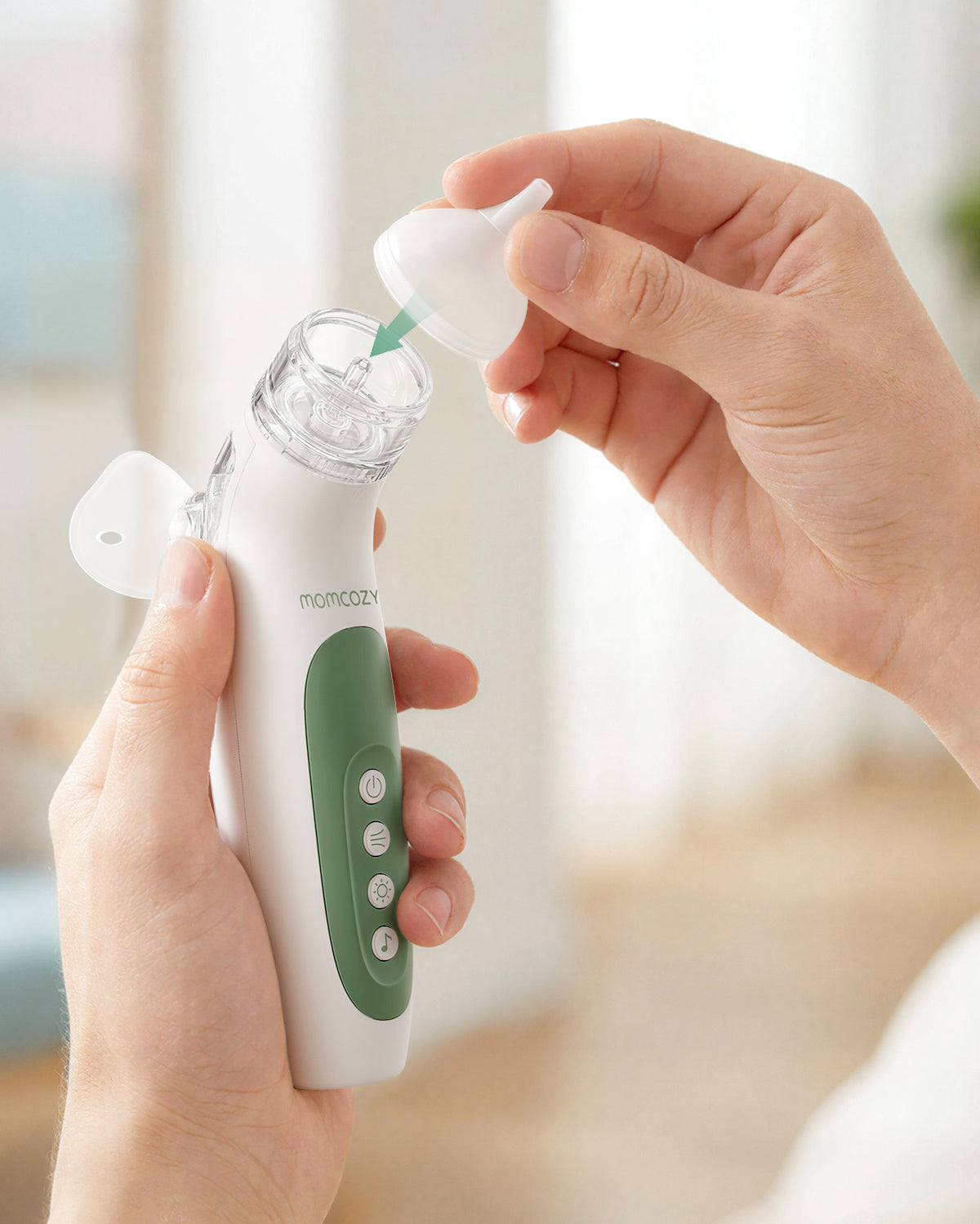 Momcozy BreezyClear™ 2-in-1 Electric Nasal Aspirator Replacement Heads product photo