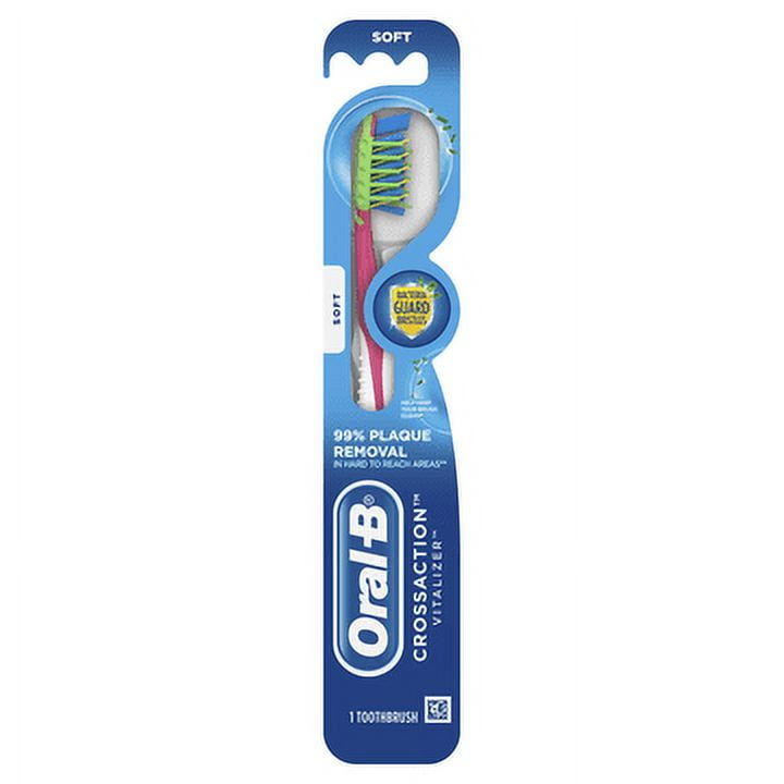 CrossAction Vitalizer Toothbrush, Soft, 1 Count product photo