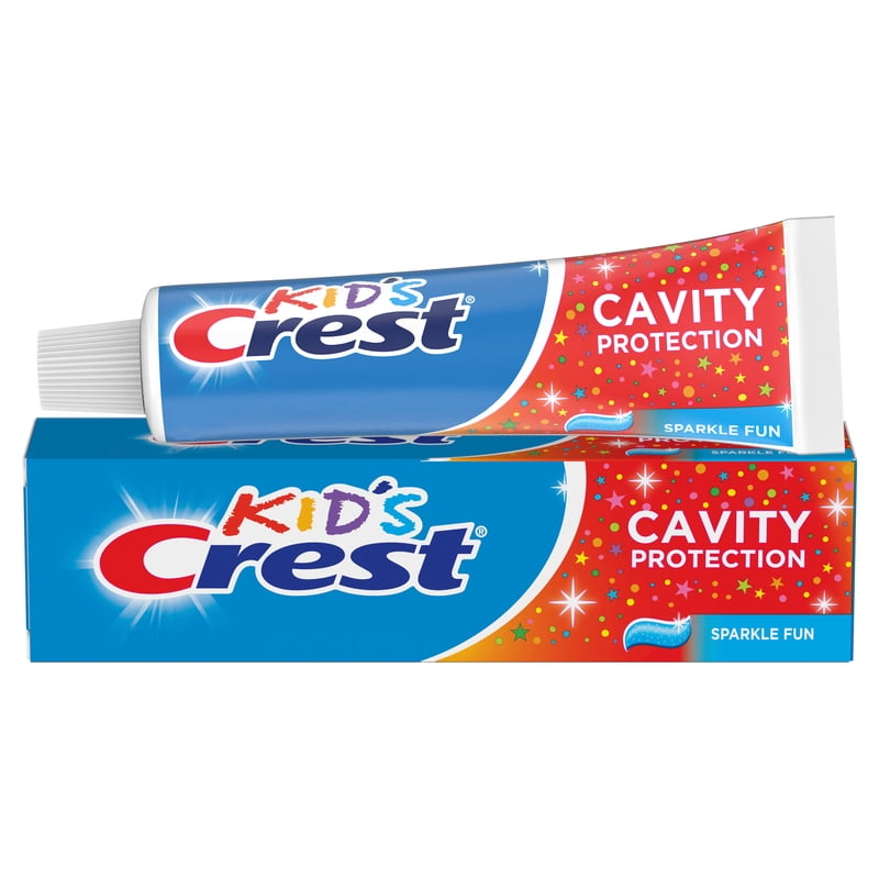Crest Toothpaste, Kids Cavity Protection Toothpaste, Sparkle Fun Flavor, 4.6 oz, For Ages 3+ product photo