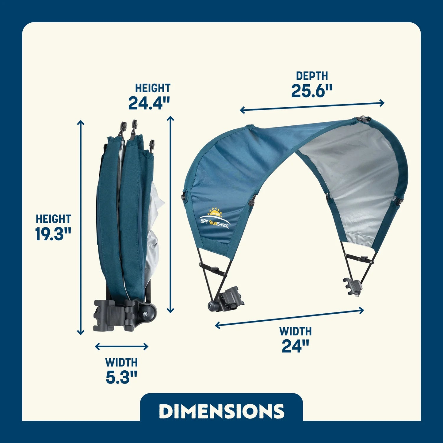 SunShade Accessory - Teal product photo