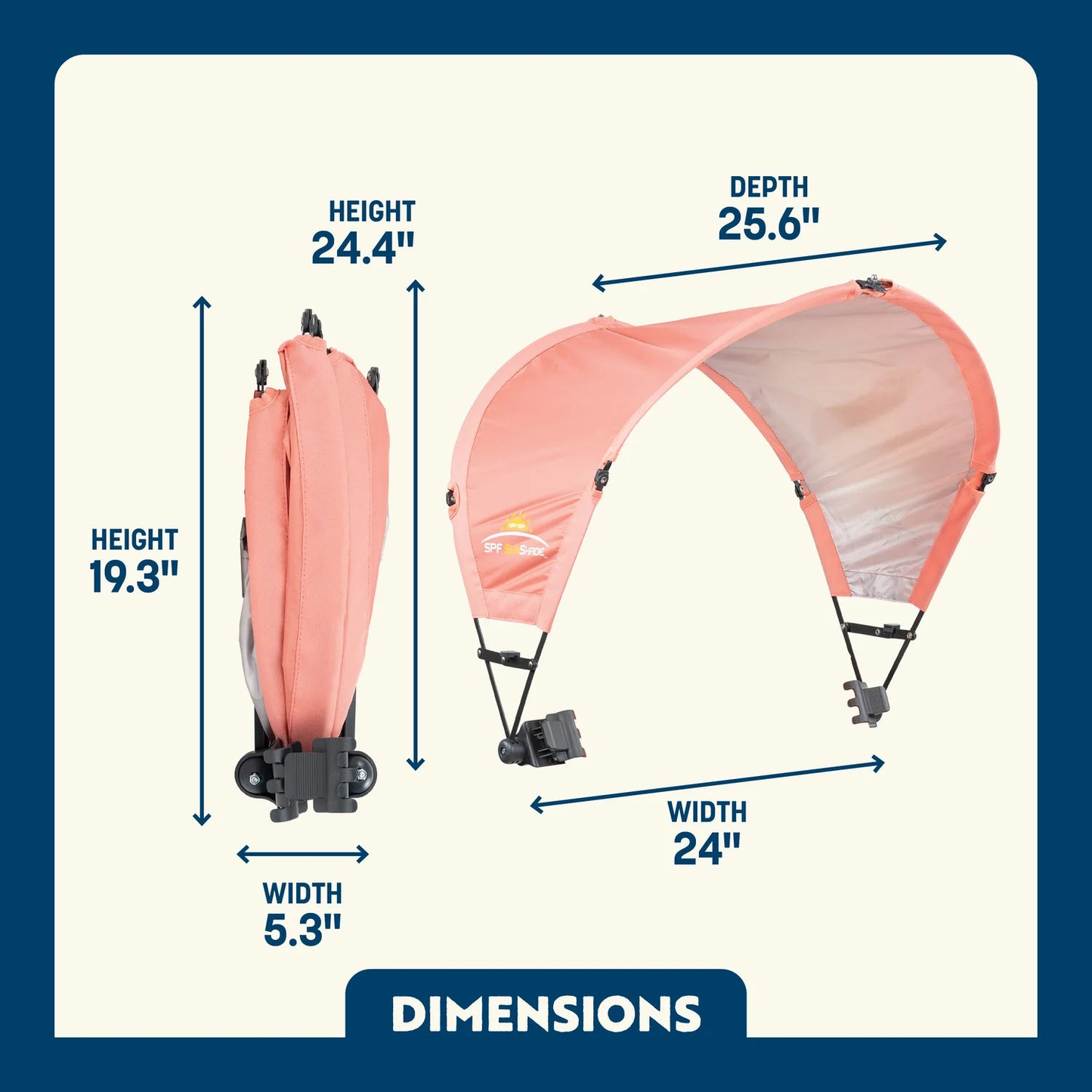 SunShade Accessory - Coral product photo