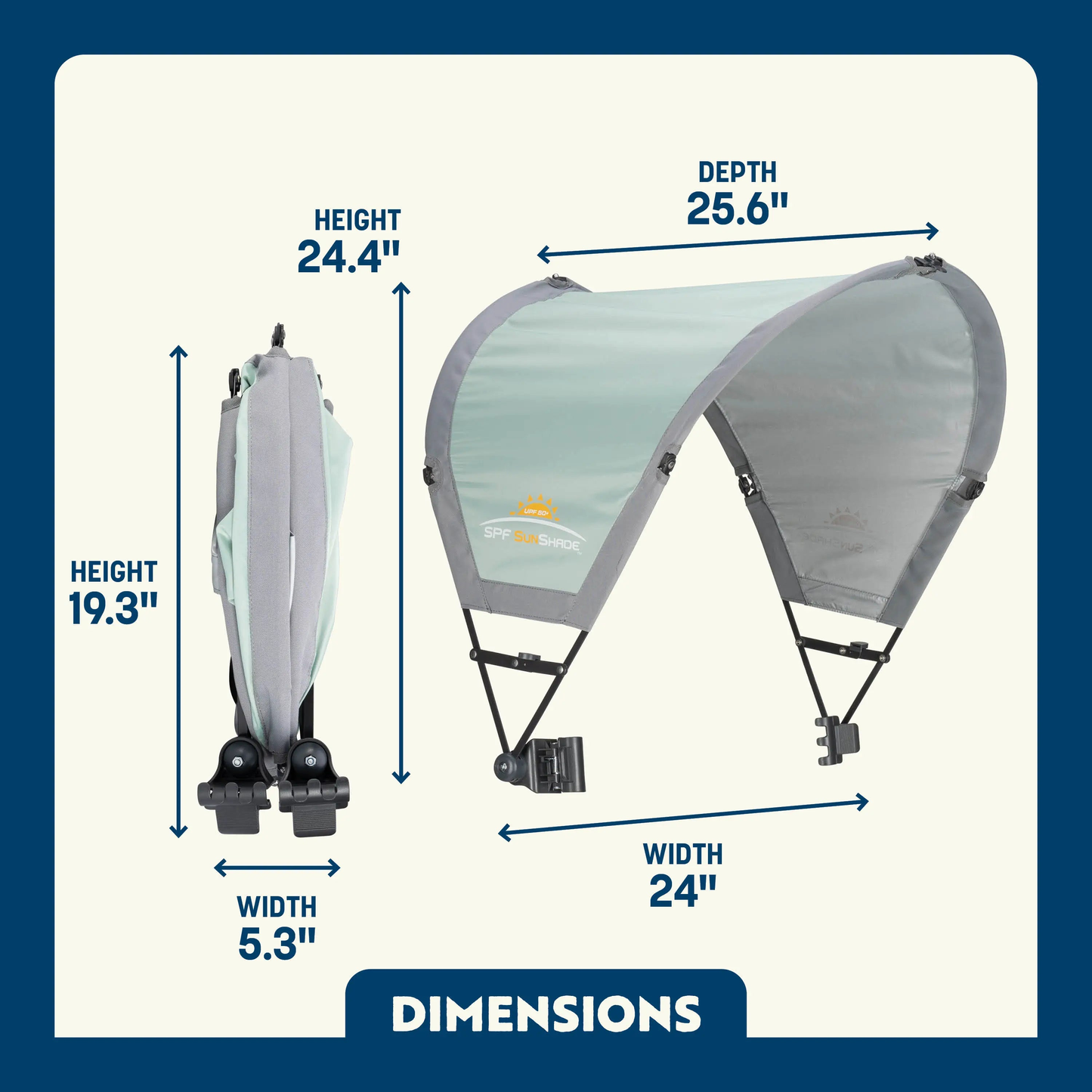 SunShade Accessory - Pastel Green product photo