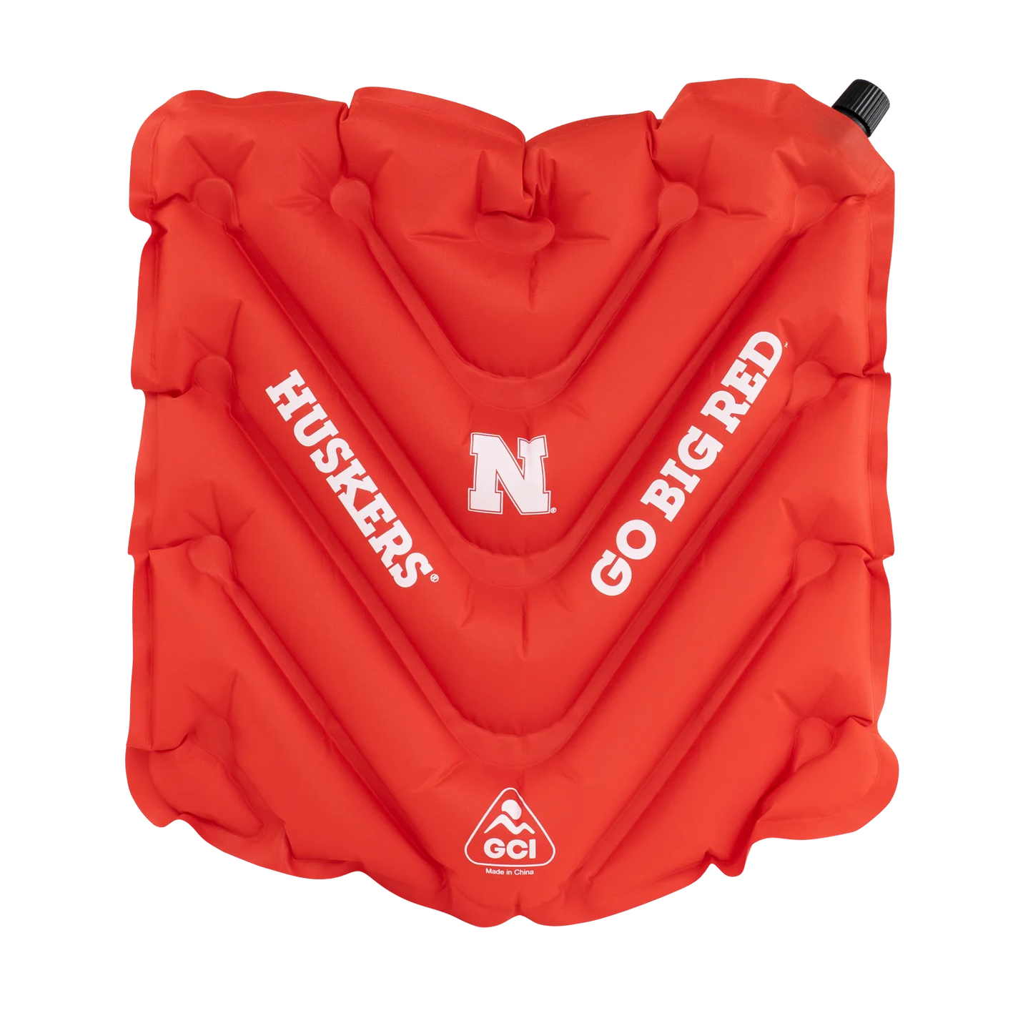 V Seat™ Inflatable Stadium Cushion - Nebraska Cornhuskers product photo