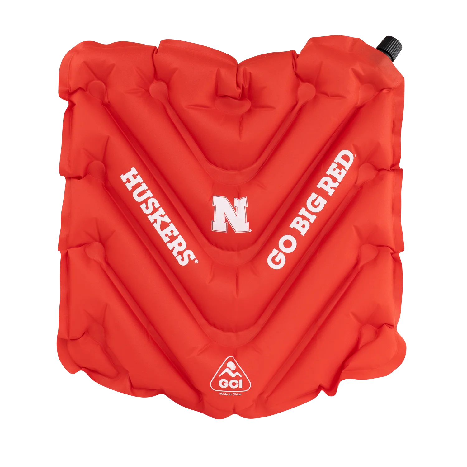 V Seat™ Inflatable Stadium Cushion - Nebraska Cornhuskers product photo