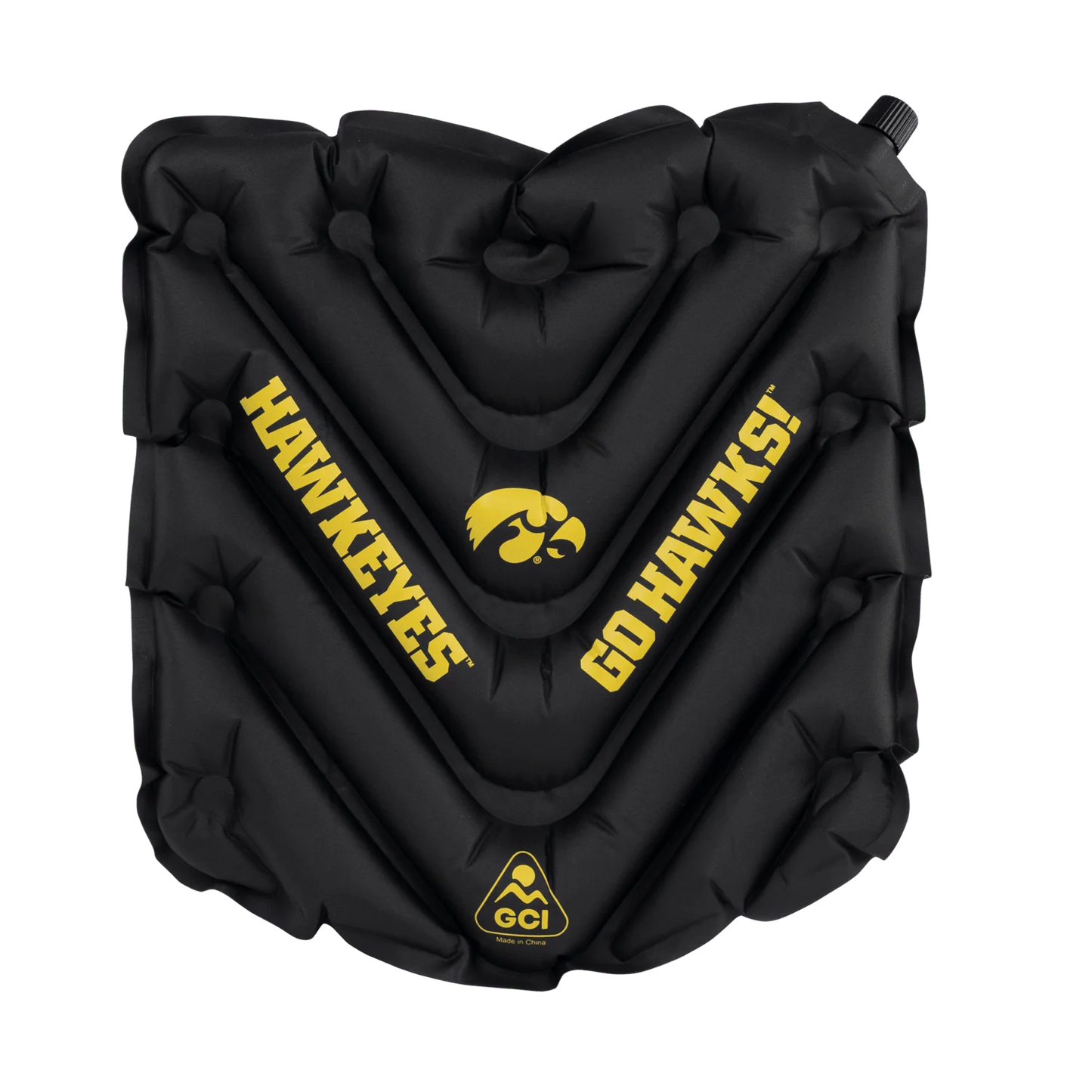 V Seat™ Inflatable Stadium Cushion - Iowa Hawkeyes product photo