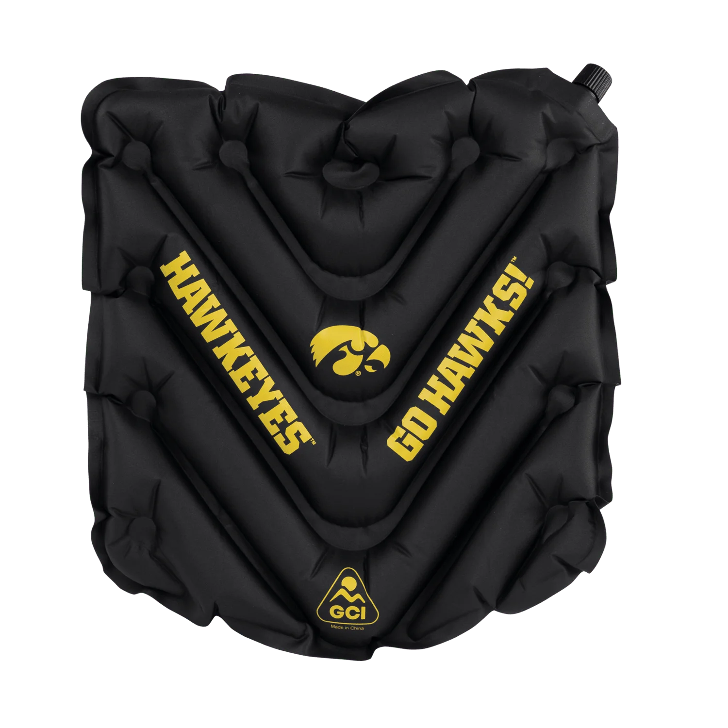 V Seat™ Inflatable Stadium Cushion - Iowa Hawkeyes product photo