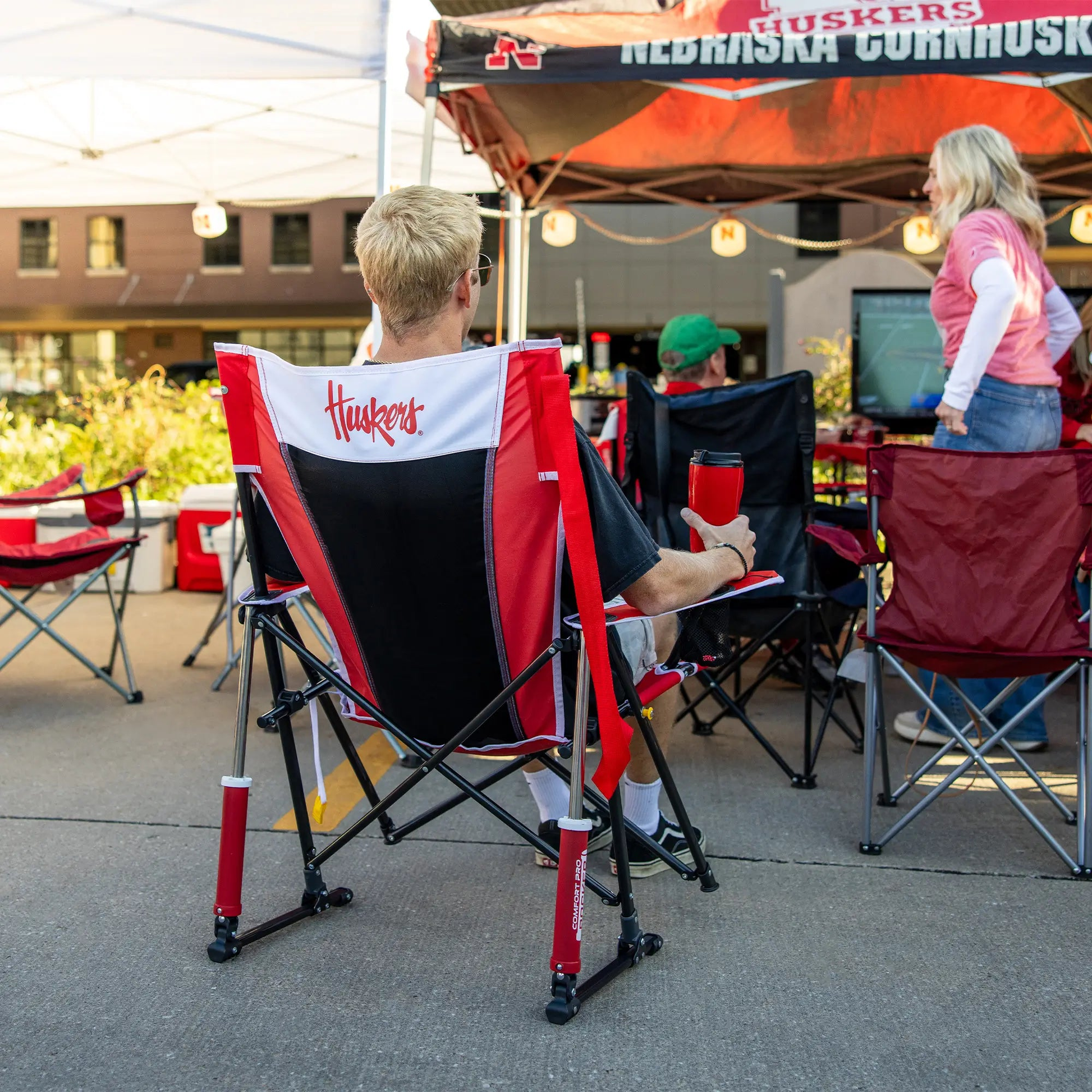 Comfort Pro Rocker™ - Nebraska Cornhuskers product photo